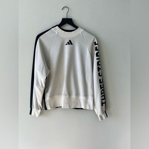 Black & white Adidas Sweater